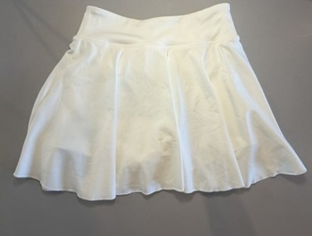 Aeropostale Womens White Crossover Waist Active Tennis Skort Size S NWT 2916